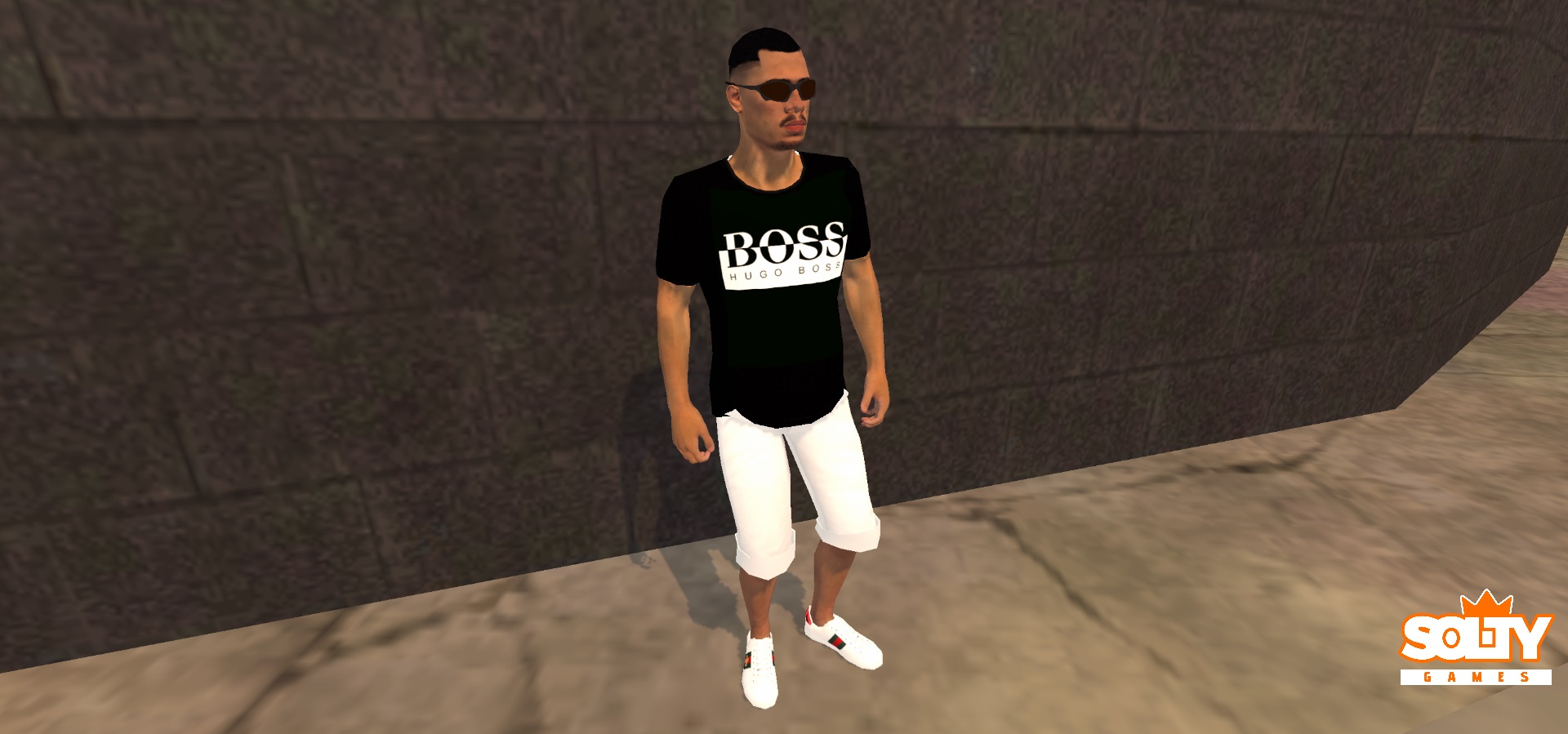 Skin – Hugo Boss Letreiro