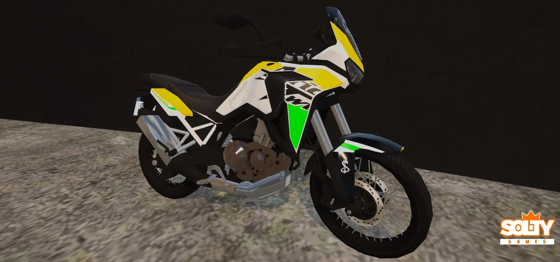 Skin -Africa Twin Adesivos Brasileirinha