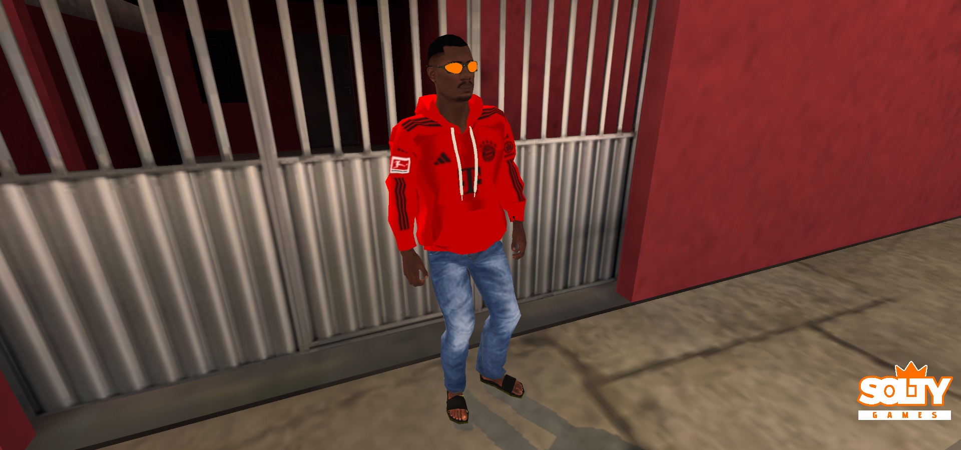 Skin – Traje Bayern Moletom