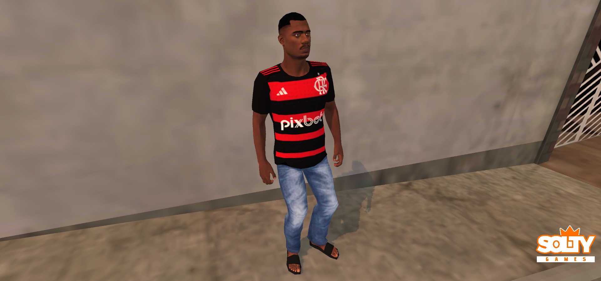 Skin – Traje Flamengo Listra