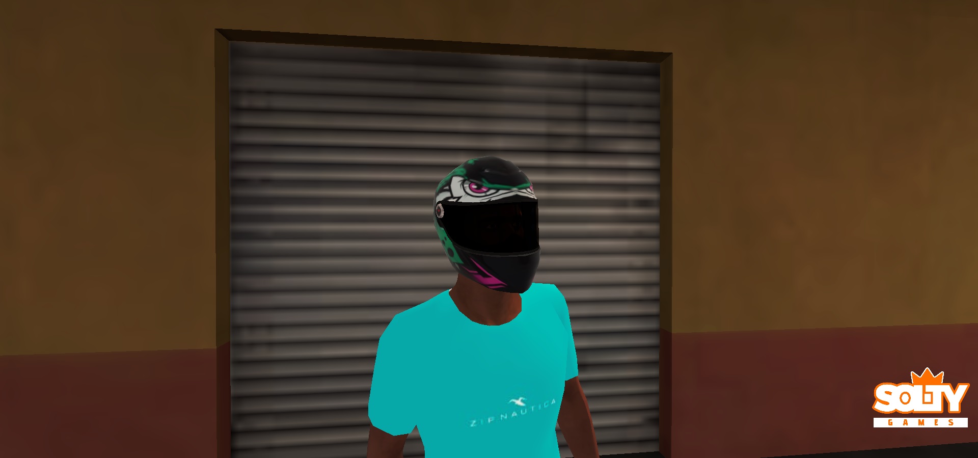 Skin – Capacete LS2 Tribal Verde