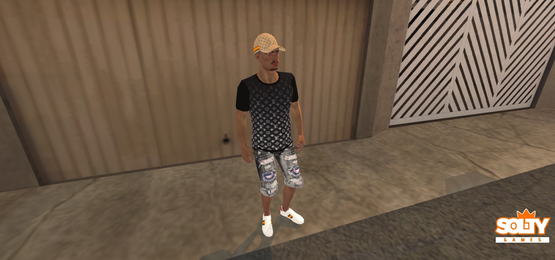 Skin – Traje LuisVolton