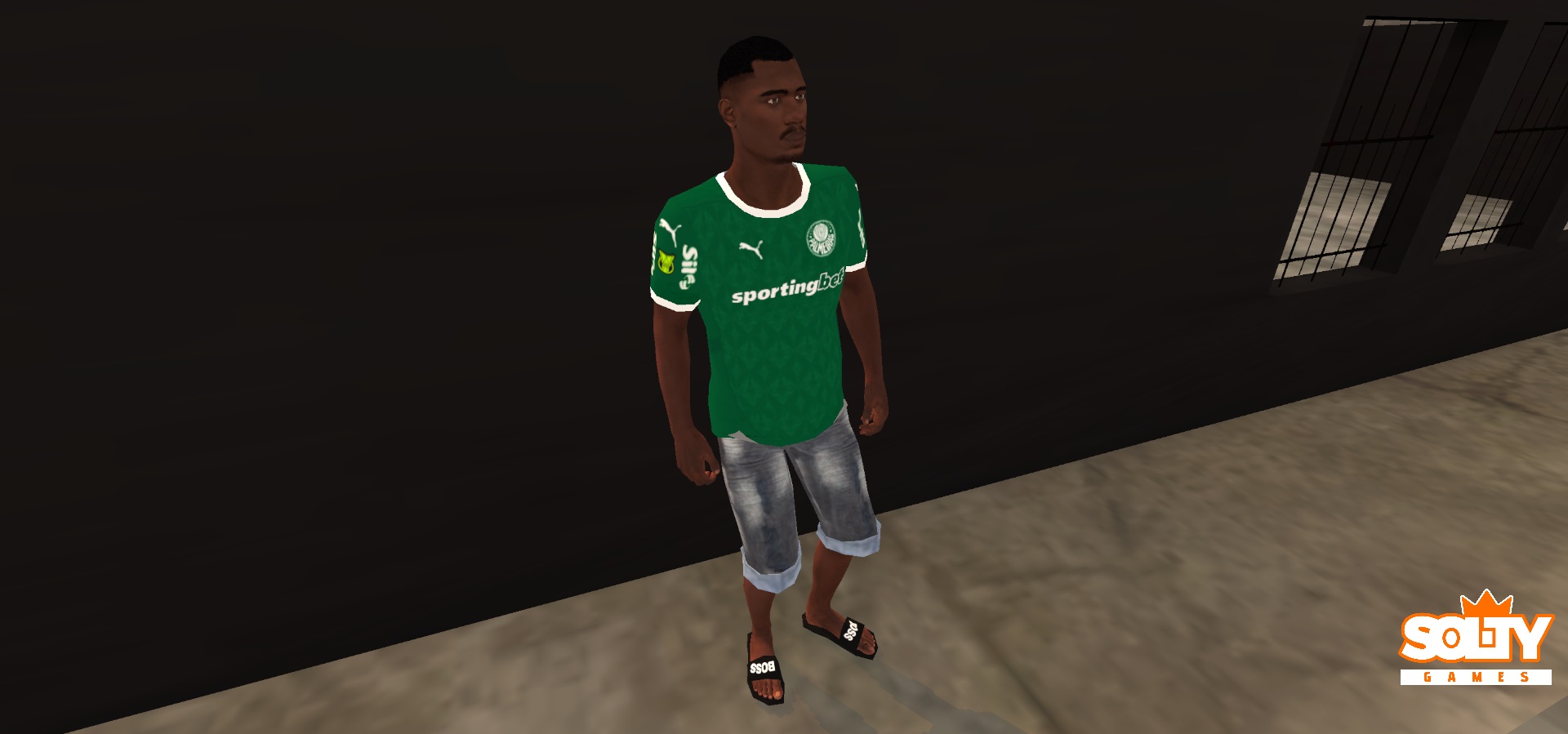 Skin – Traje Palmeiras Sporting Branco