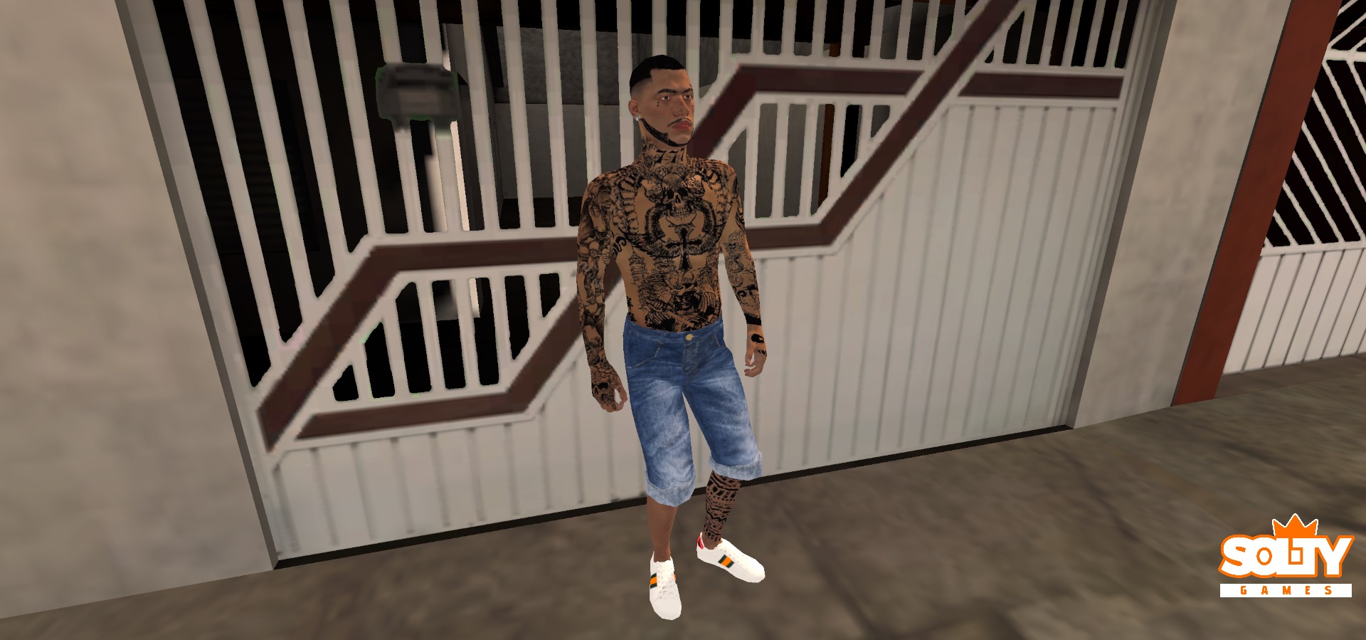 Skin – Pele Tatuagem 777