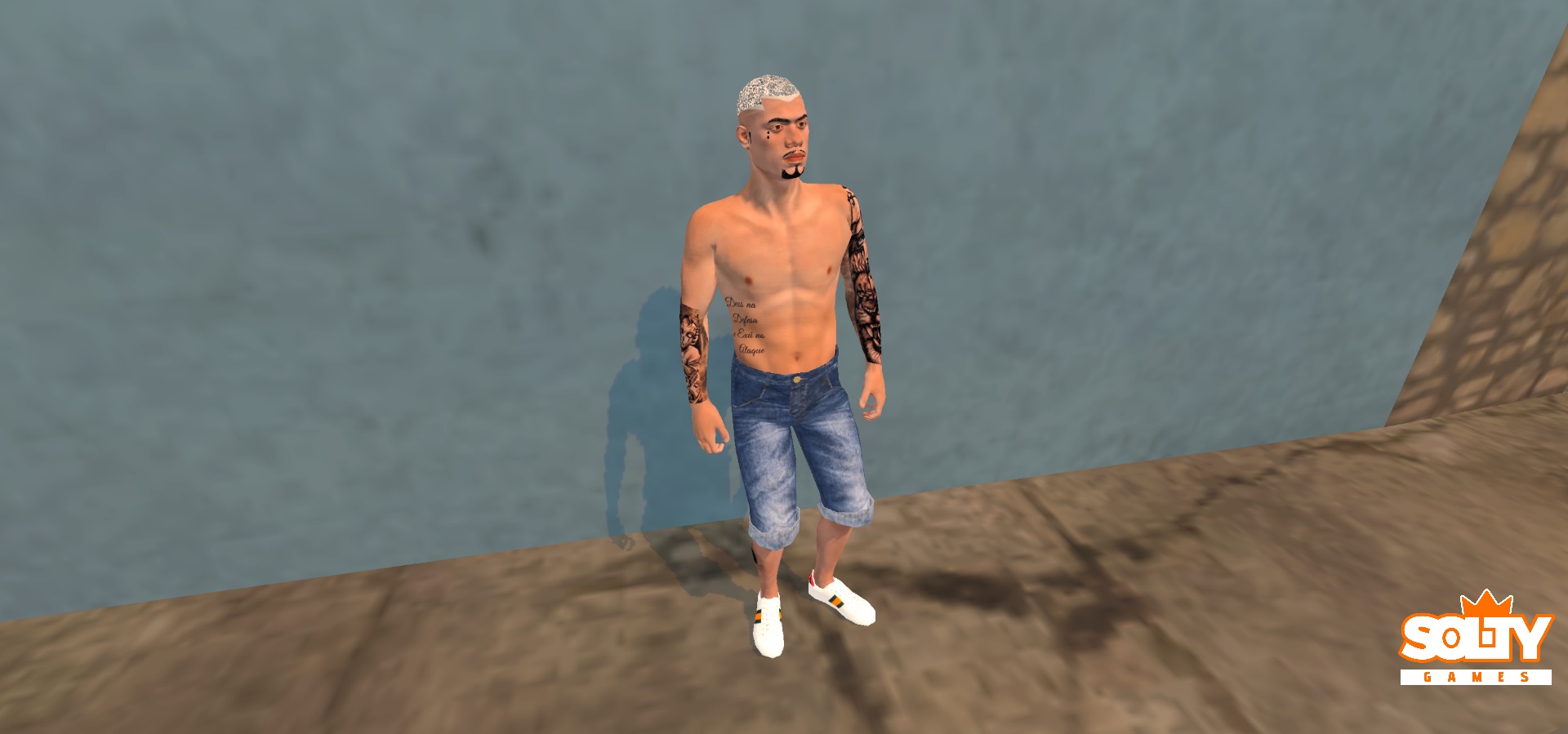 Skin – Pele Tatuagem Cruz