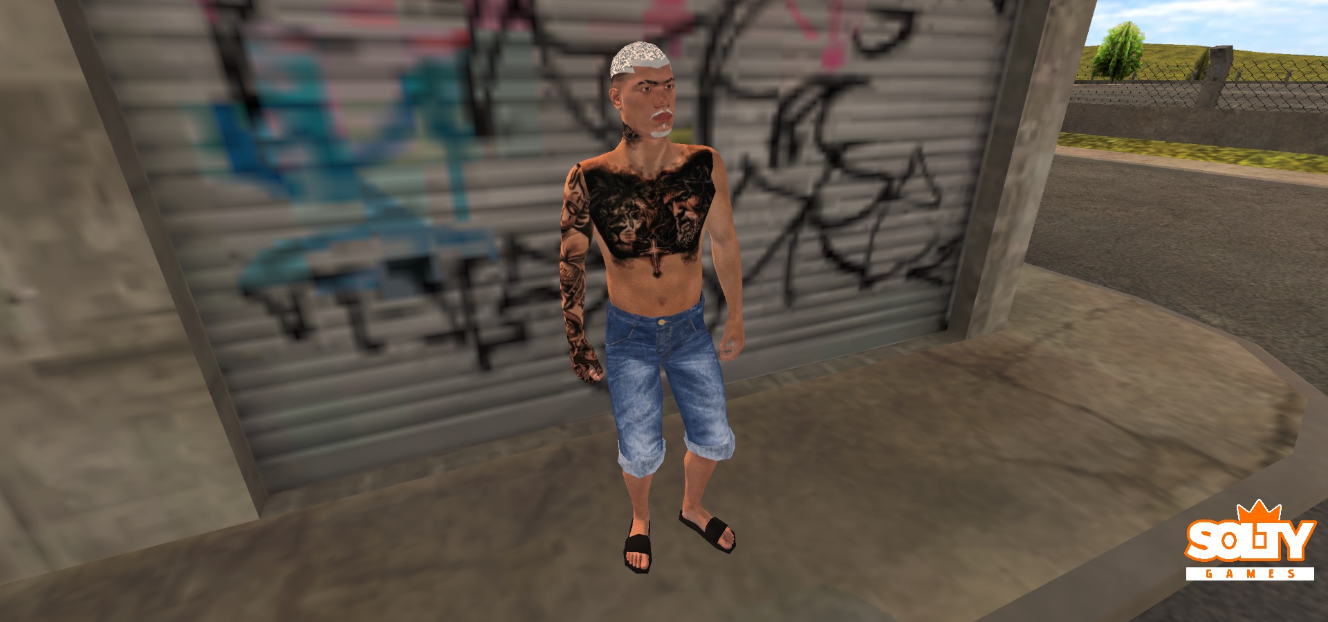 Skin – Pele Tatuagem Leão