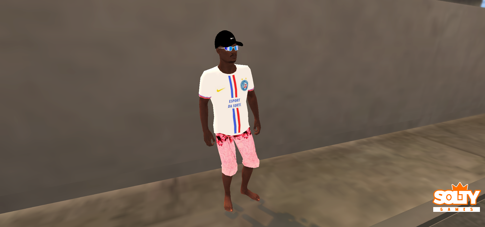 Skin – Traje Esporte Sorte