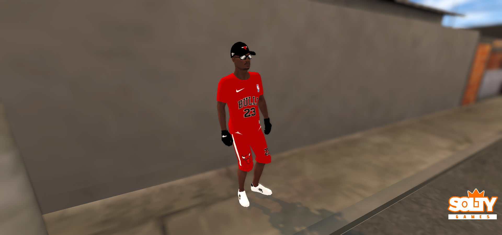 Skin – Traje Chicago Bulls Basket