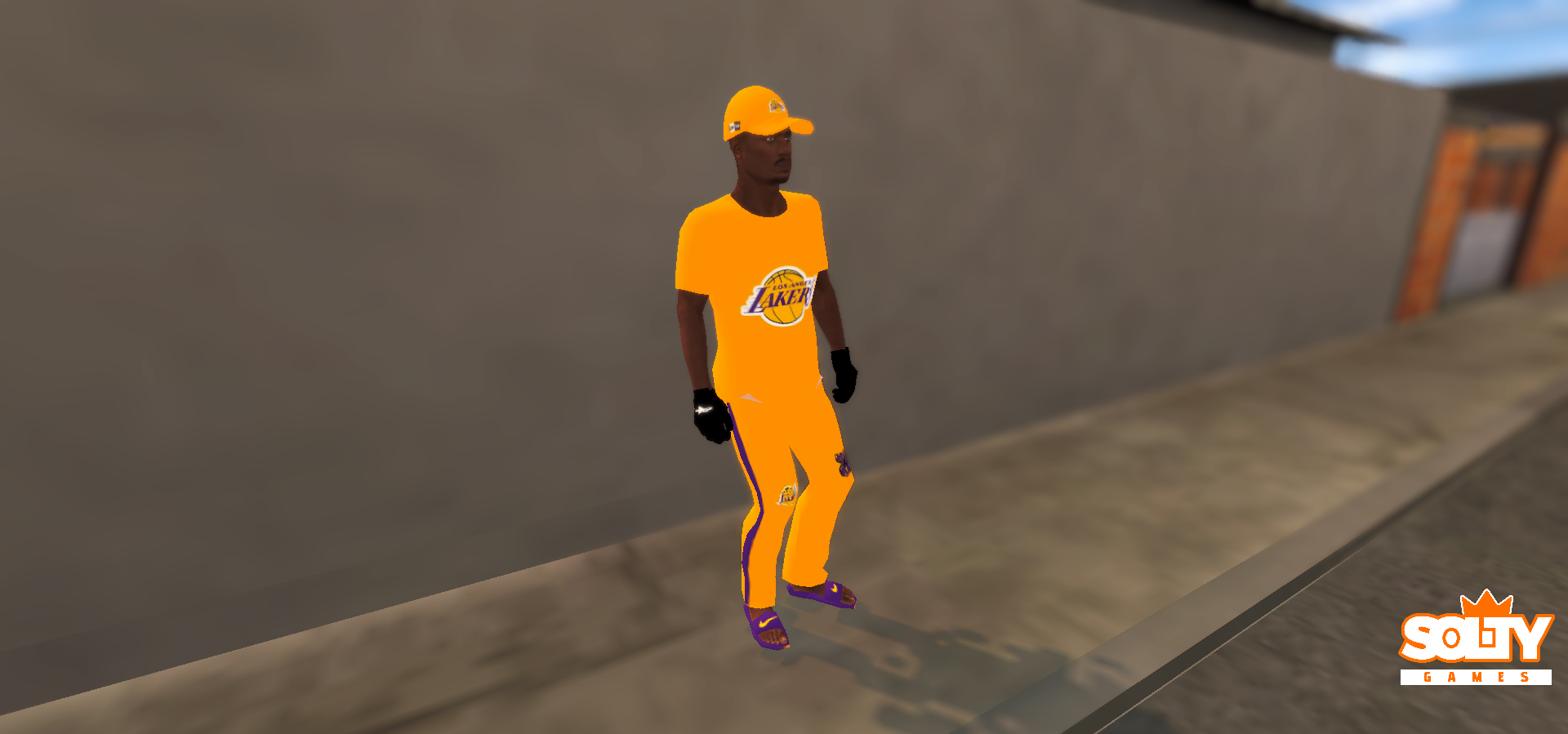 Skin – Traje Lakers Baskett