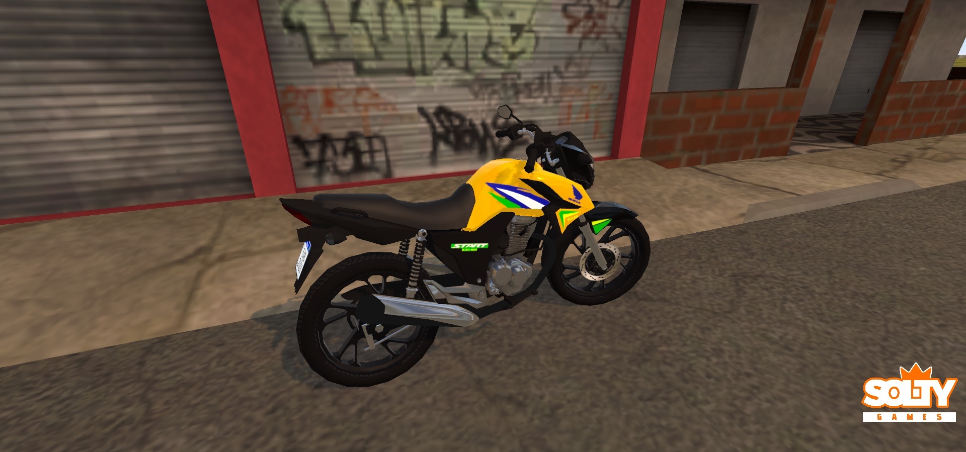 Skin – CG 160 Titan Brasileirinha