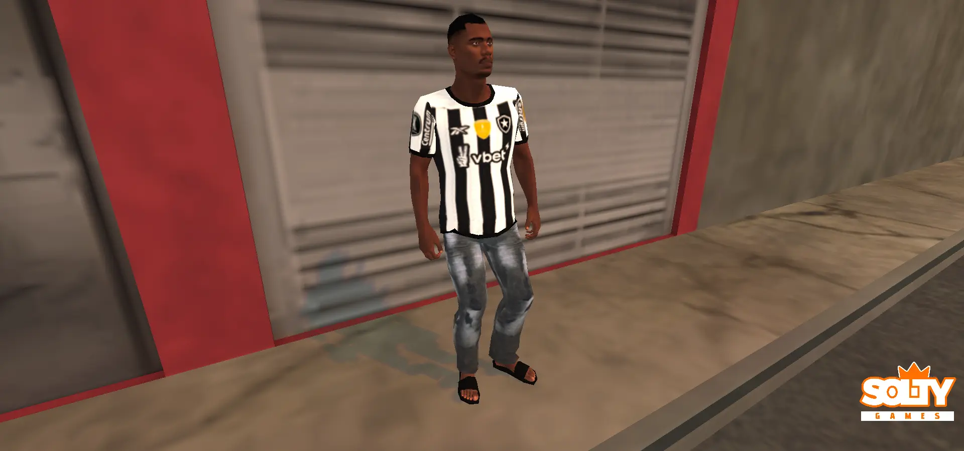 Skin – Traje Bota Fogo