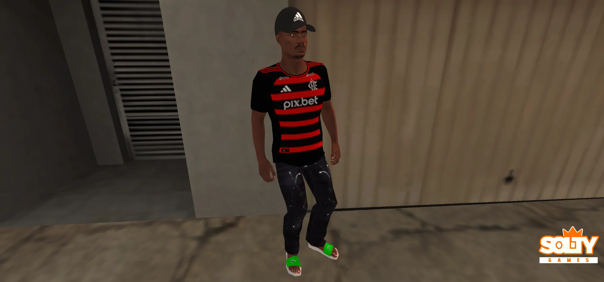 Skin – Traje Flamengo Bet
