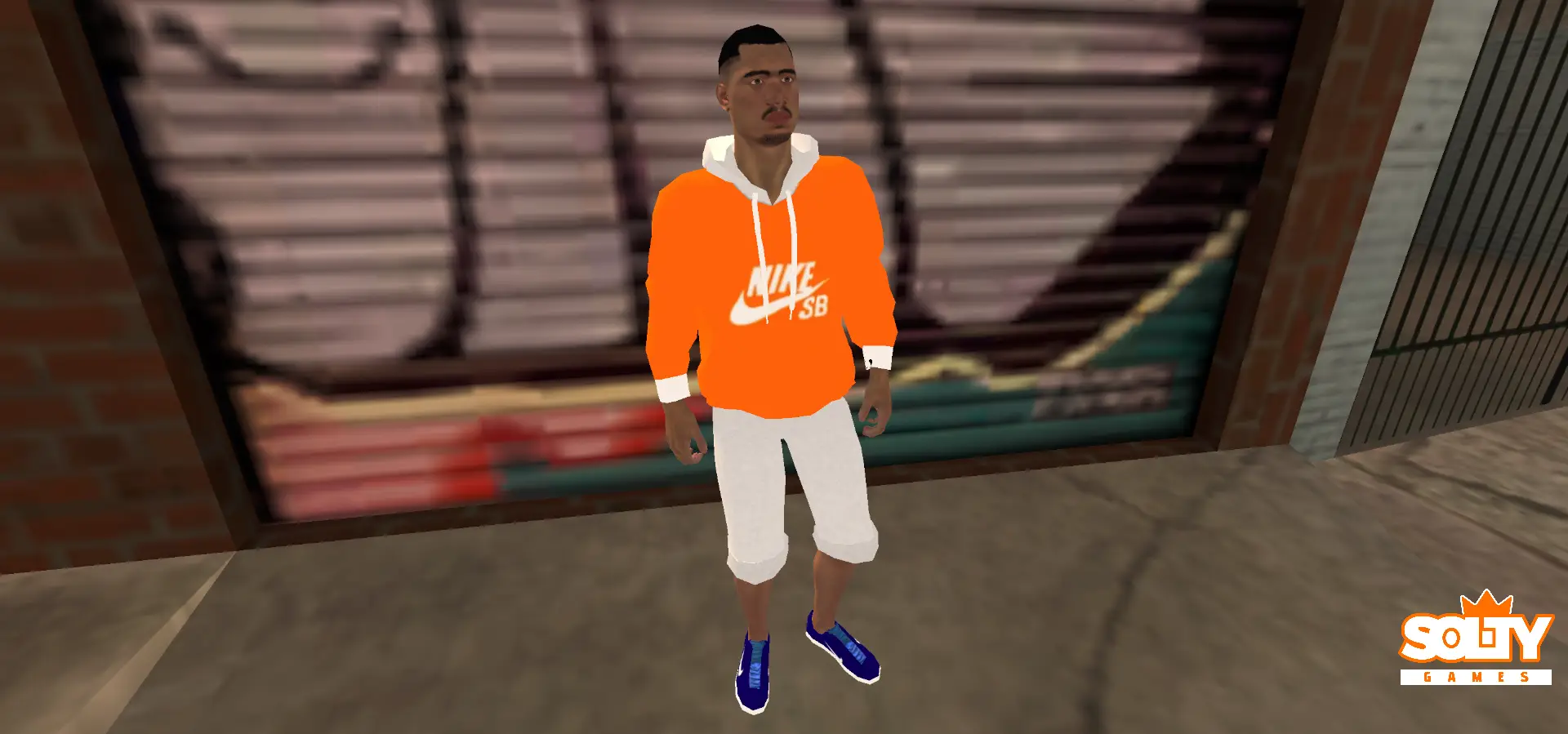 Skin – Nike Laranja