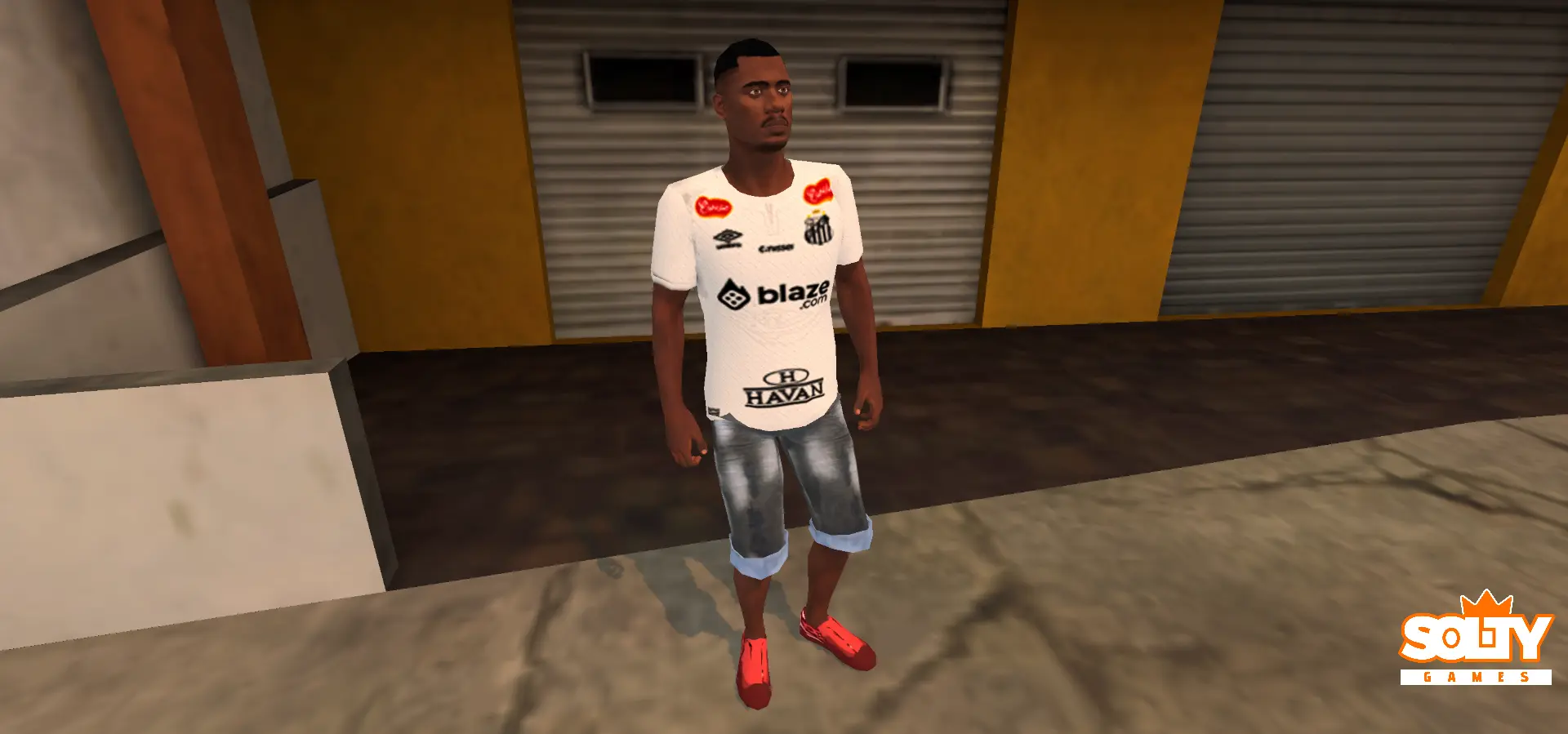 Skin – Traje Santos Blaze