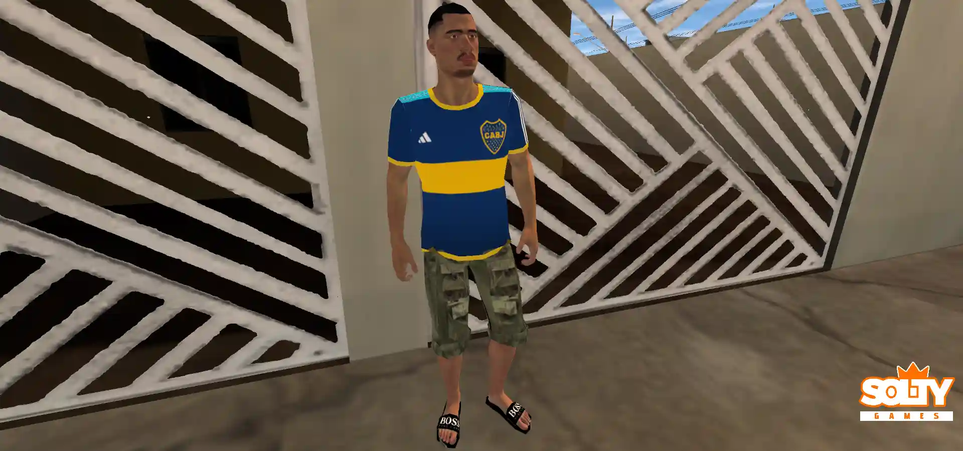 Skin – Traje Boca Juniors