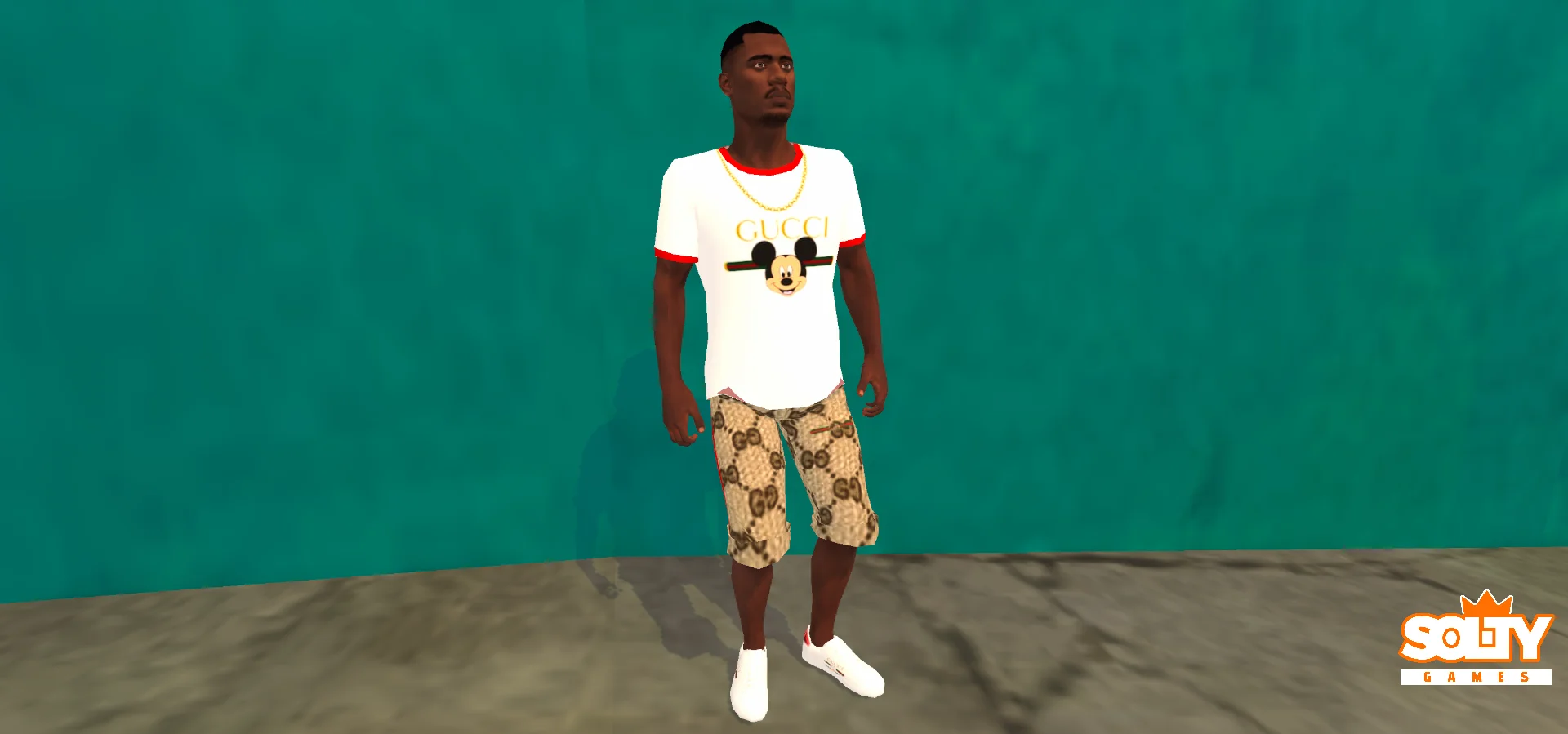 Skin – Conjunto Gucci Mickey