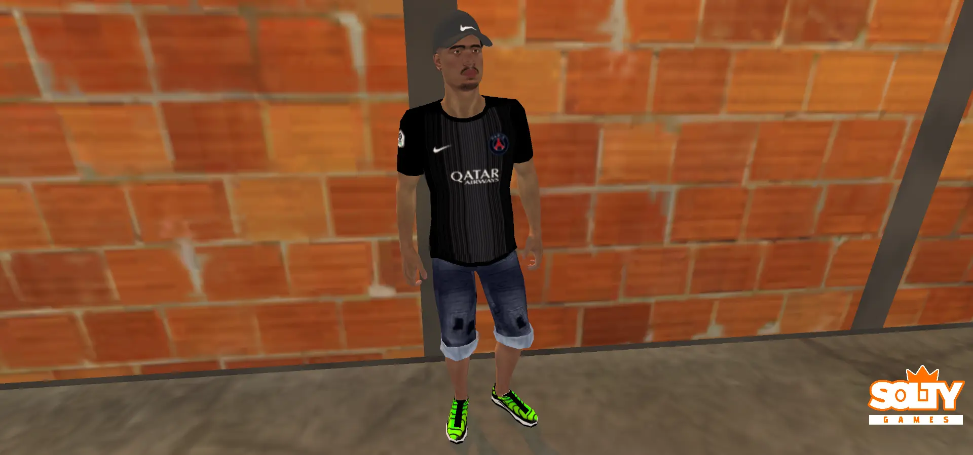 Skin –  Traje PSG Preta