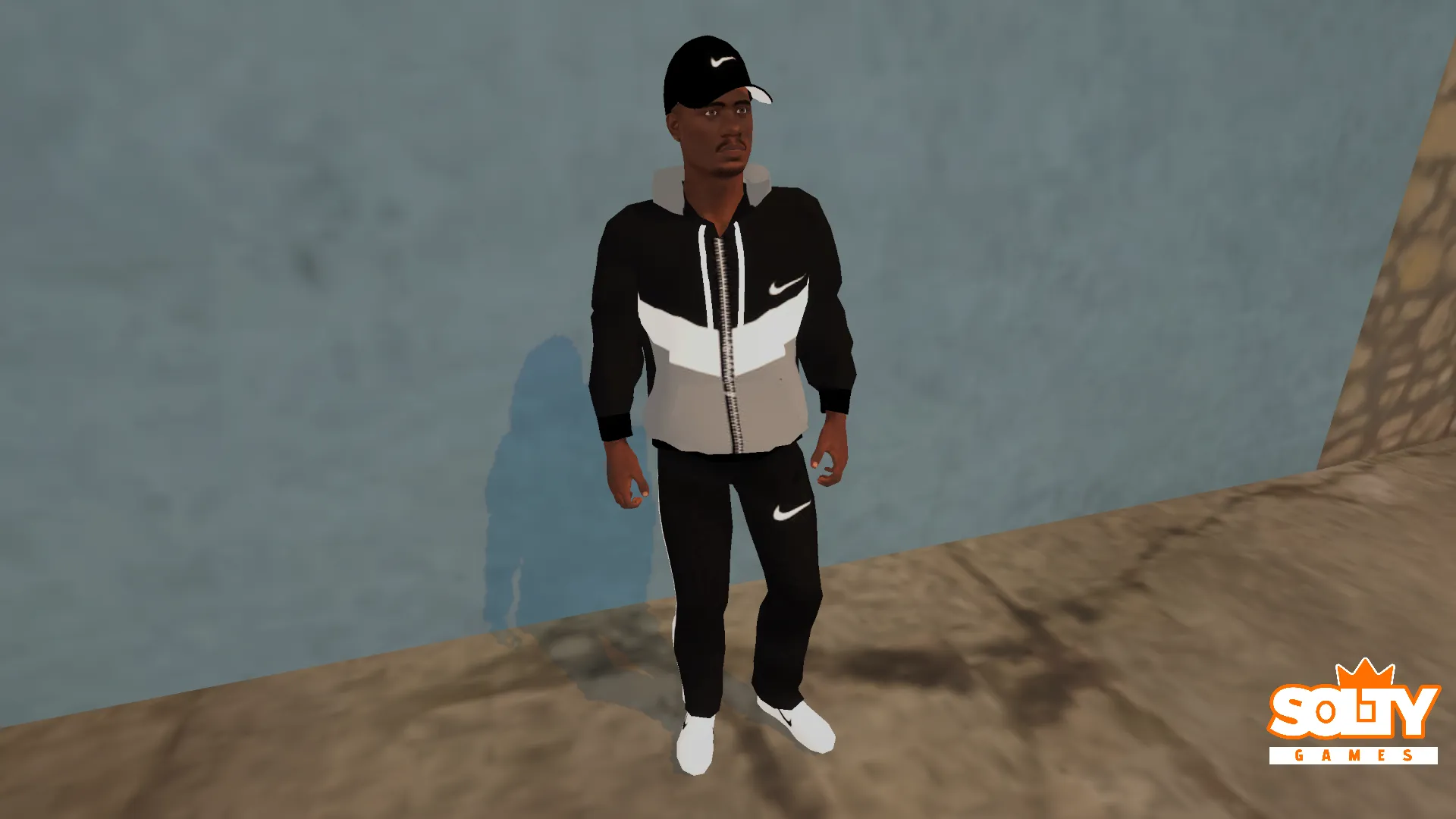 Skin – Conjunto Nike Cinza