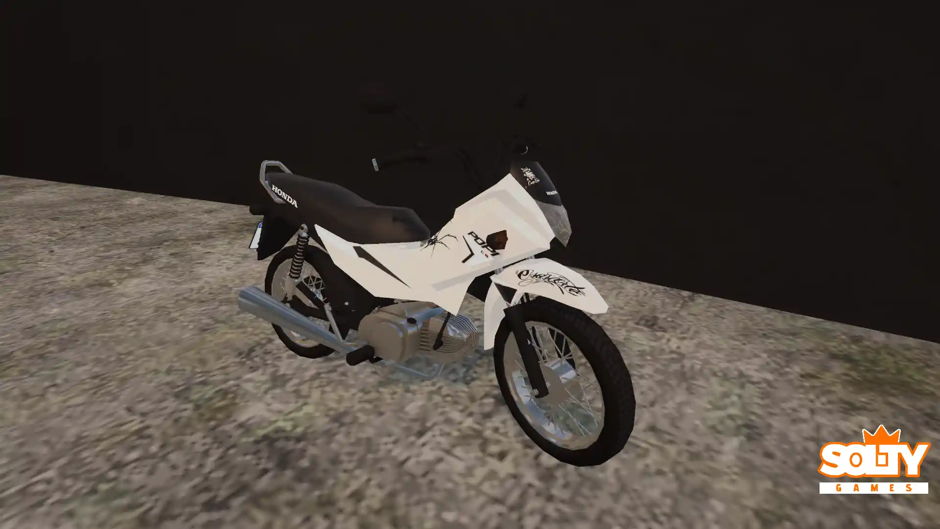 Skin – POP 110i Faixa Branco