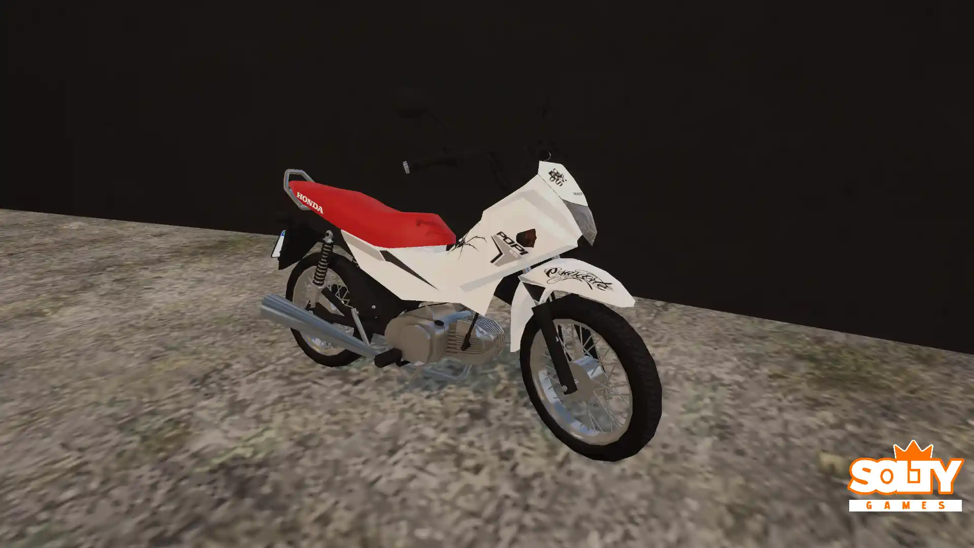 Skin – POP 110i Faixa Cinza