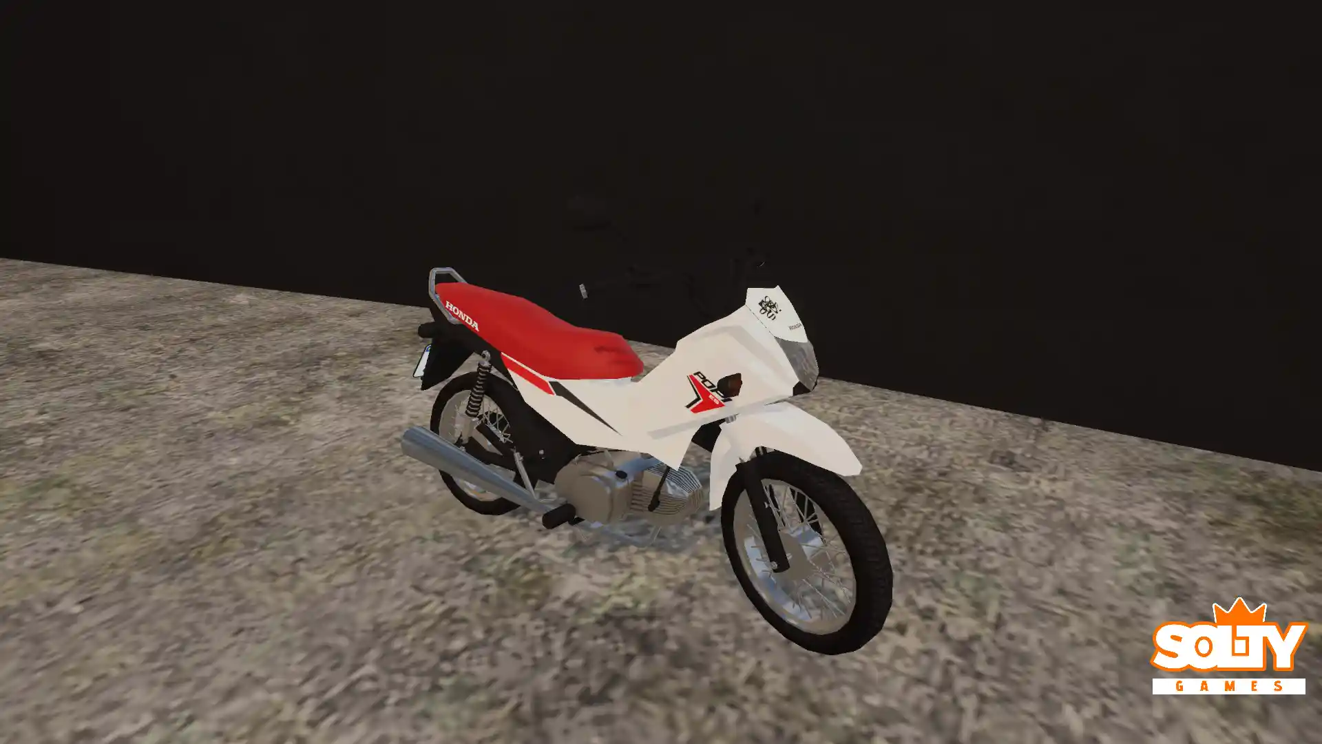 Skin – POP 110i Faixa Vermelha