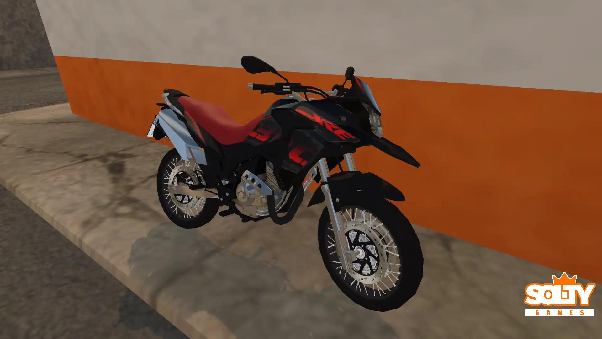 Skin – XRE 300 Adventure Vermelho