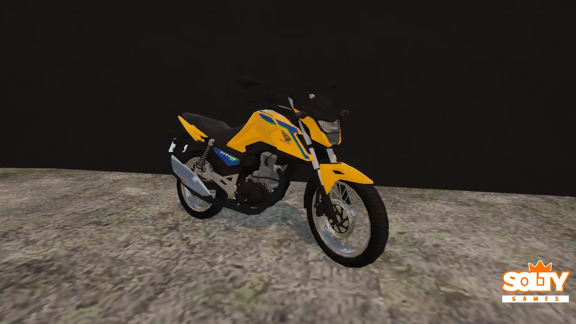 Skin – CG 160 Titan 50 Anos Edição COPA 2026