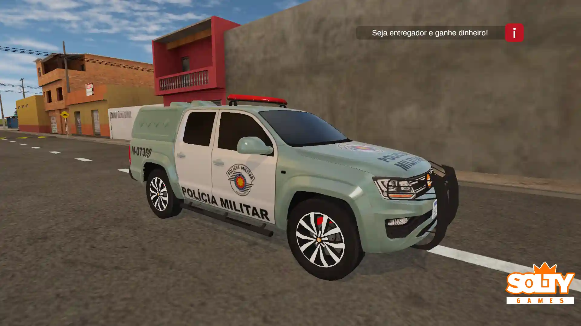 Skin – Amarok Viatura Polícia Militar 1996