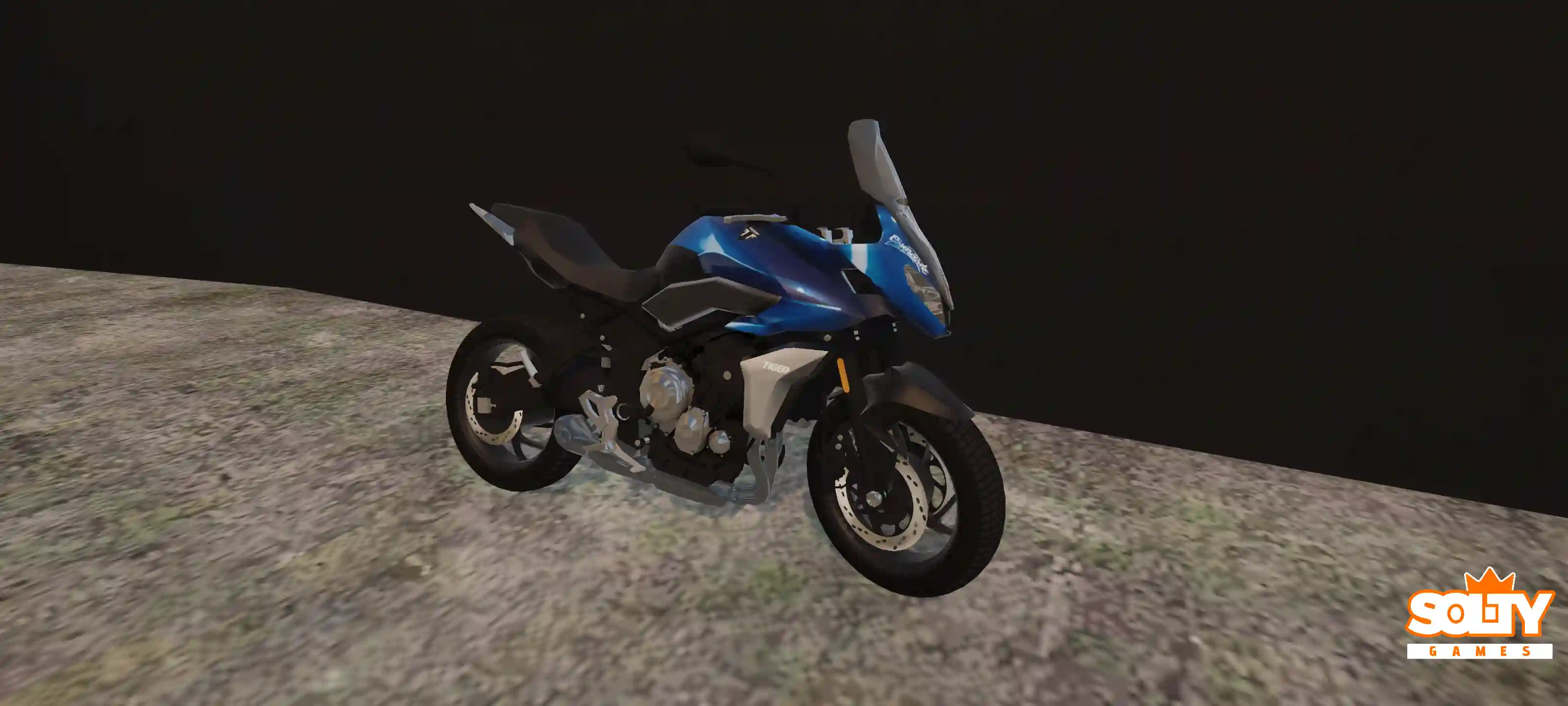Skin – Triumph Tiger 660 Sport Azul