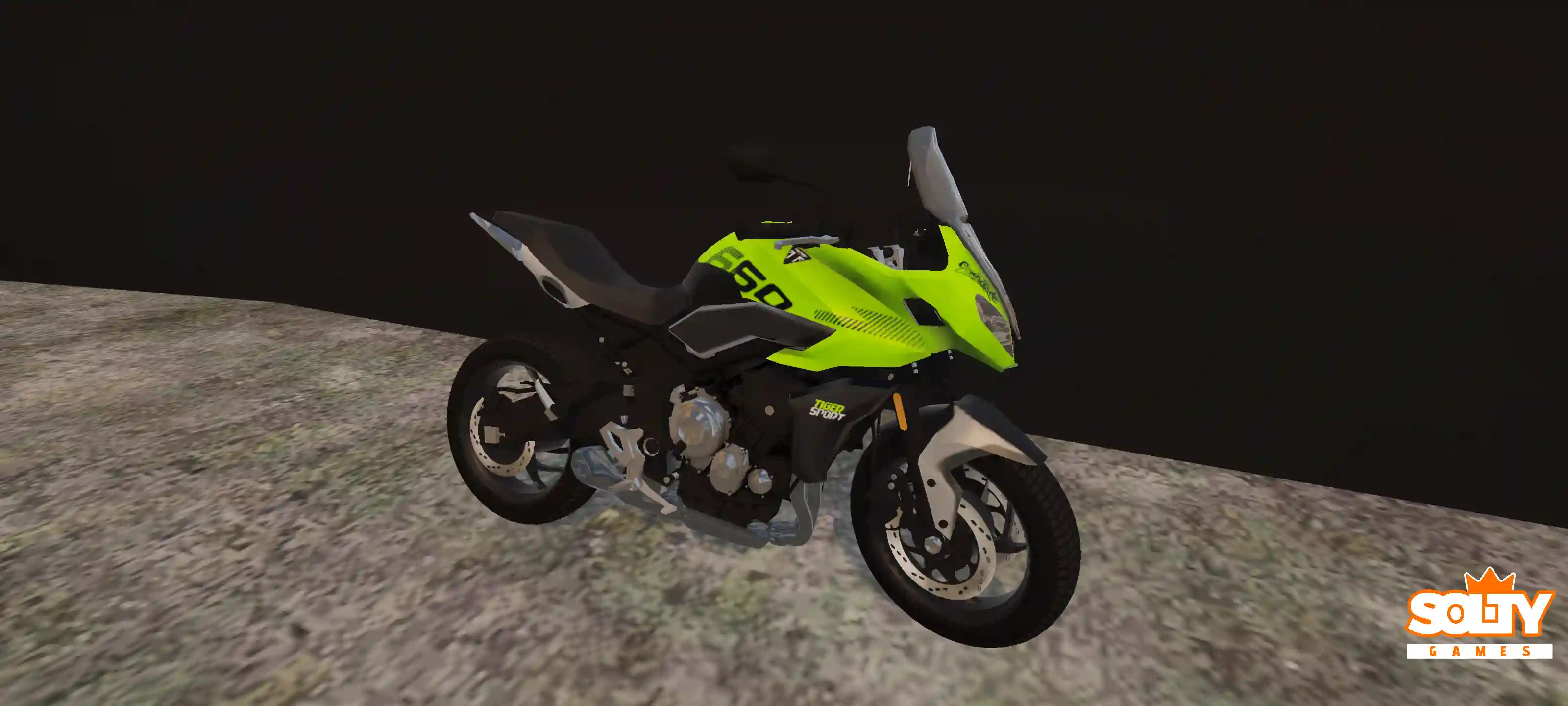 Skin – Triumph Tiger 660 Verde