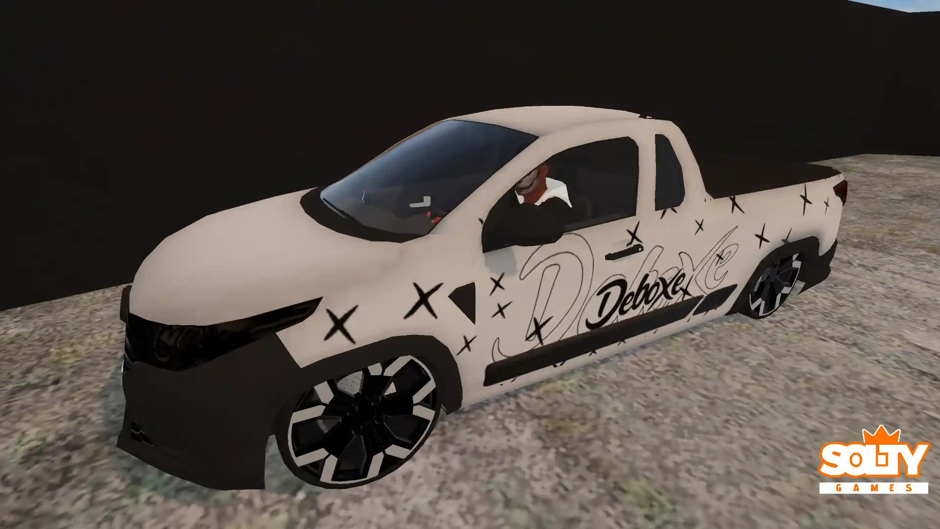 Skin – Fiat Strada DEBOXE Branca