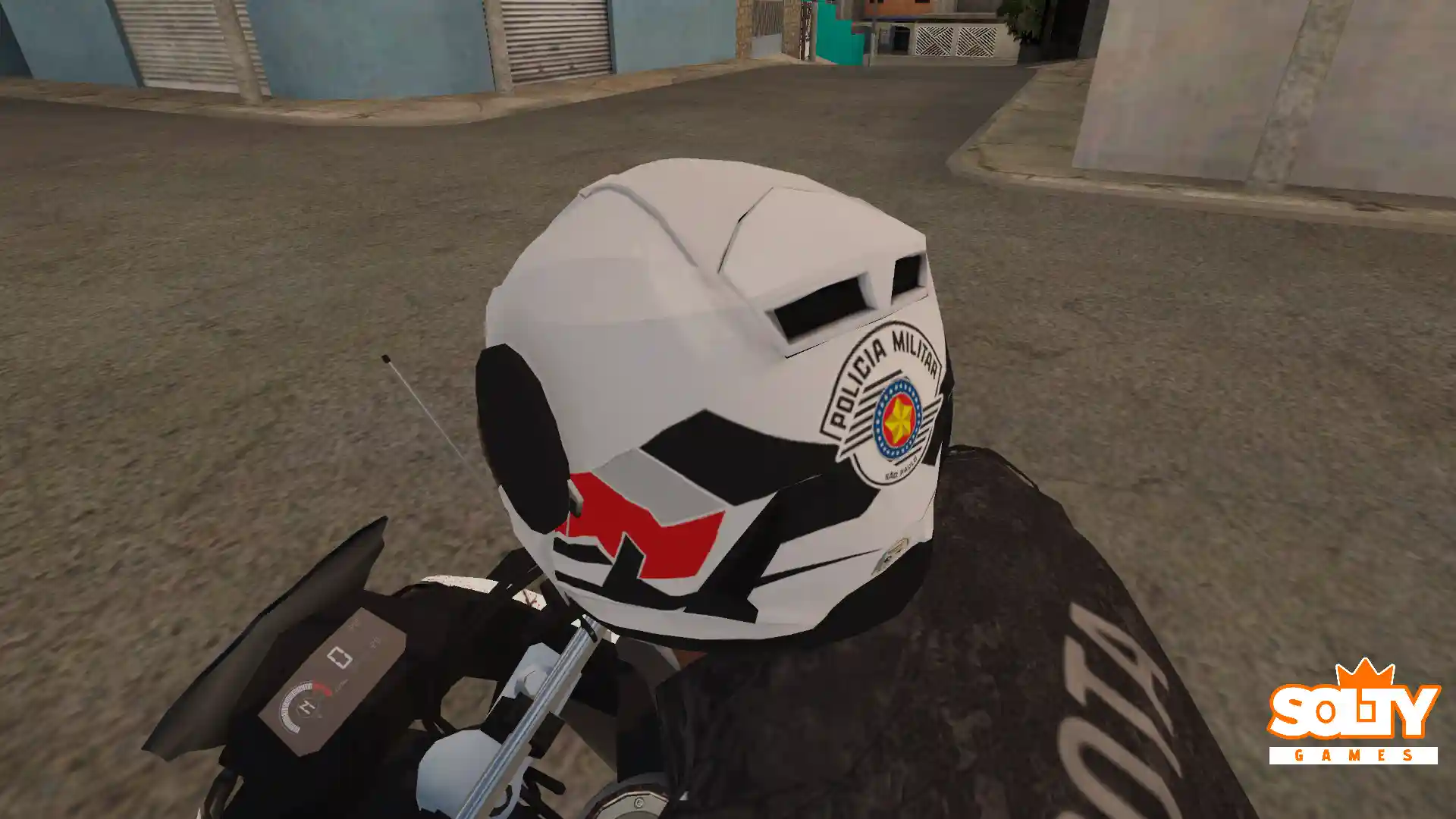 Skin – Capacete Polícia SP