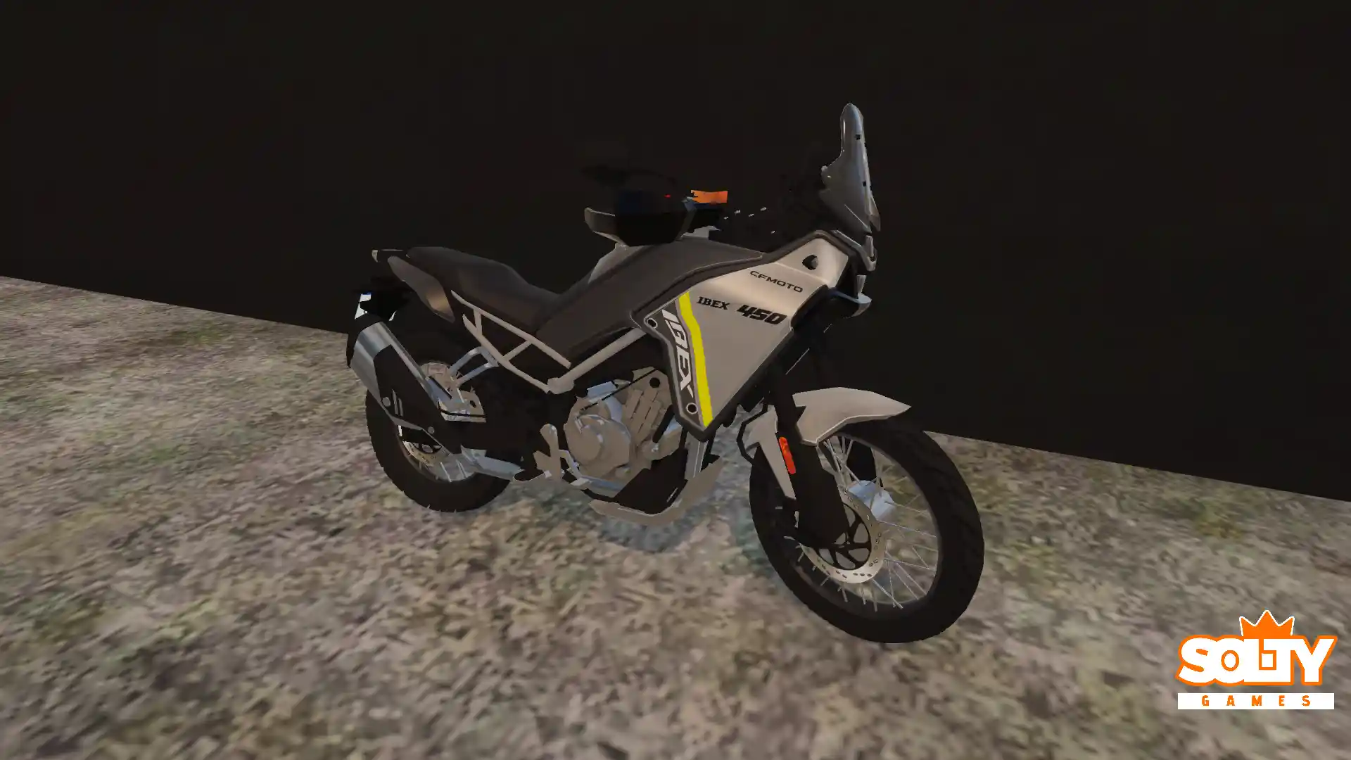 Skin – Ibex 450 Adesivos Cinza Verde