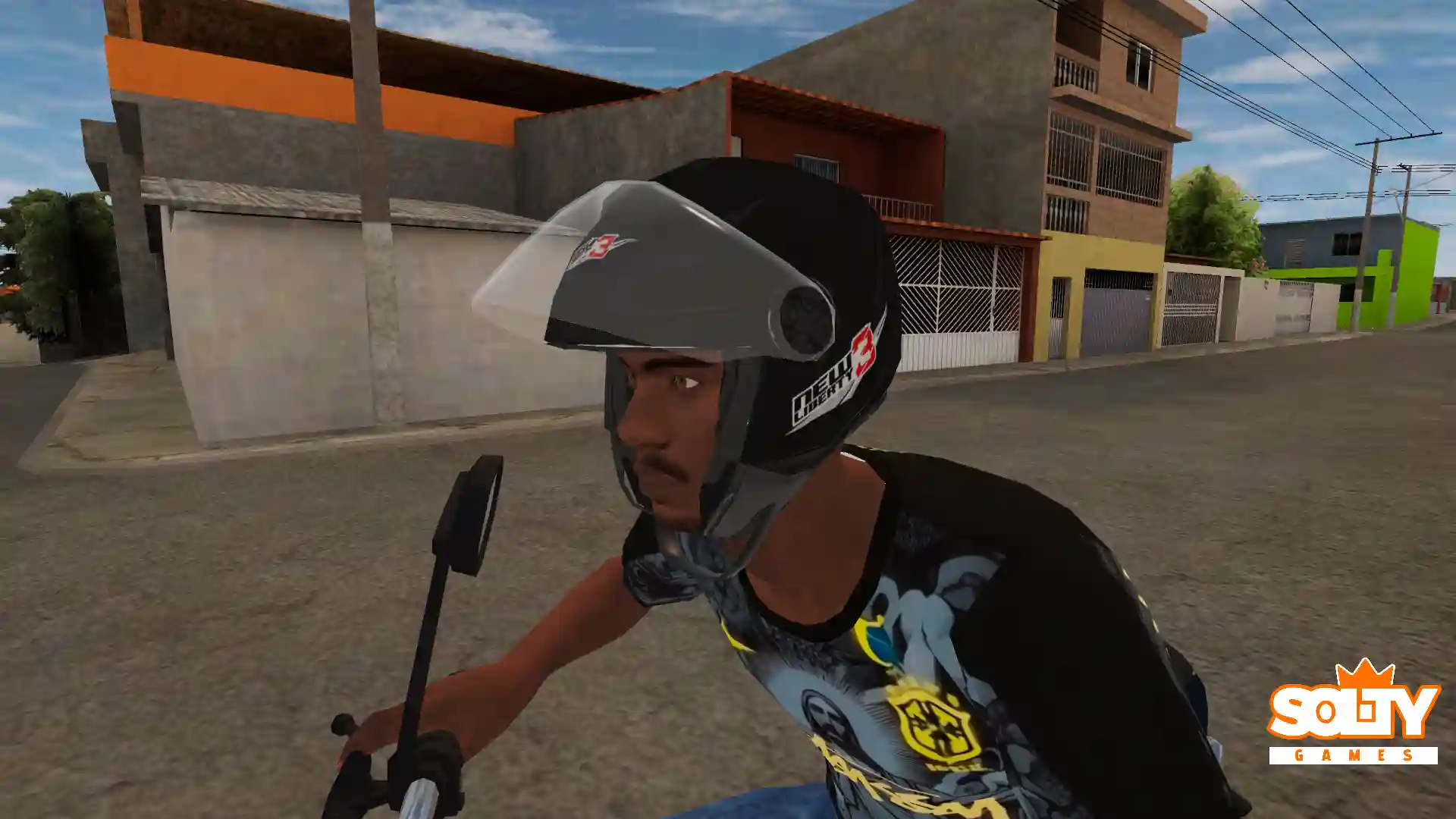 Skin – Capacete New Liberty Preto