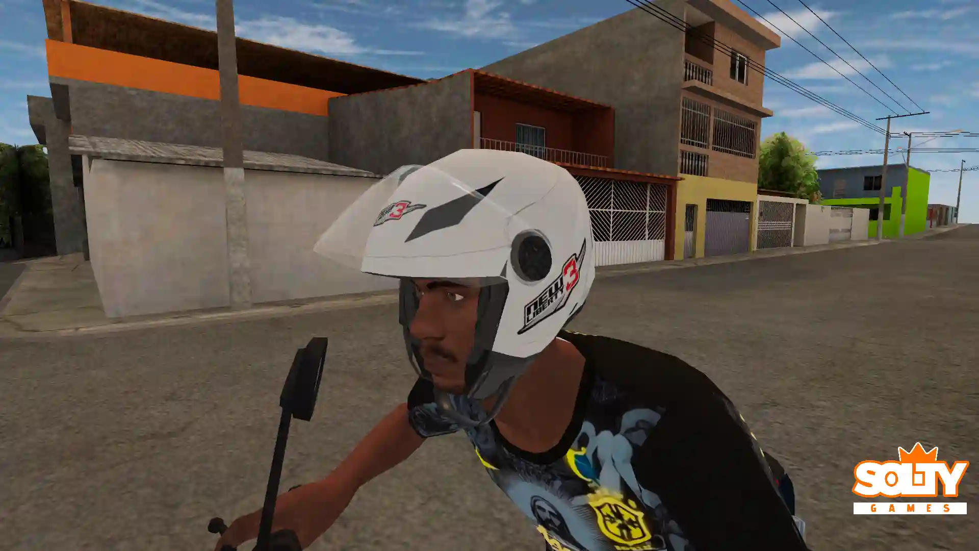 Skin – Capacete New Liberty Branco