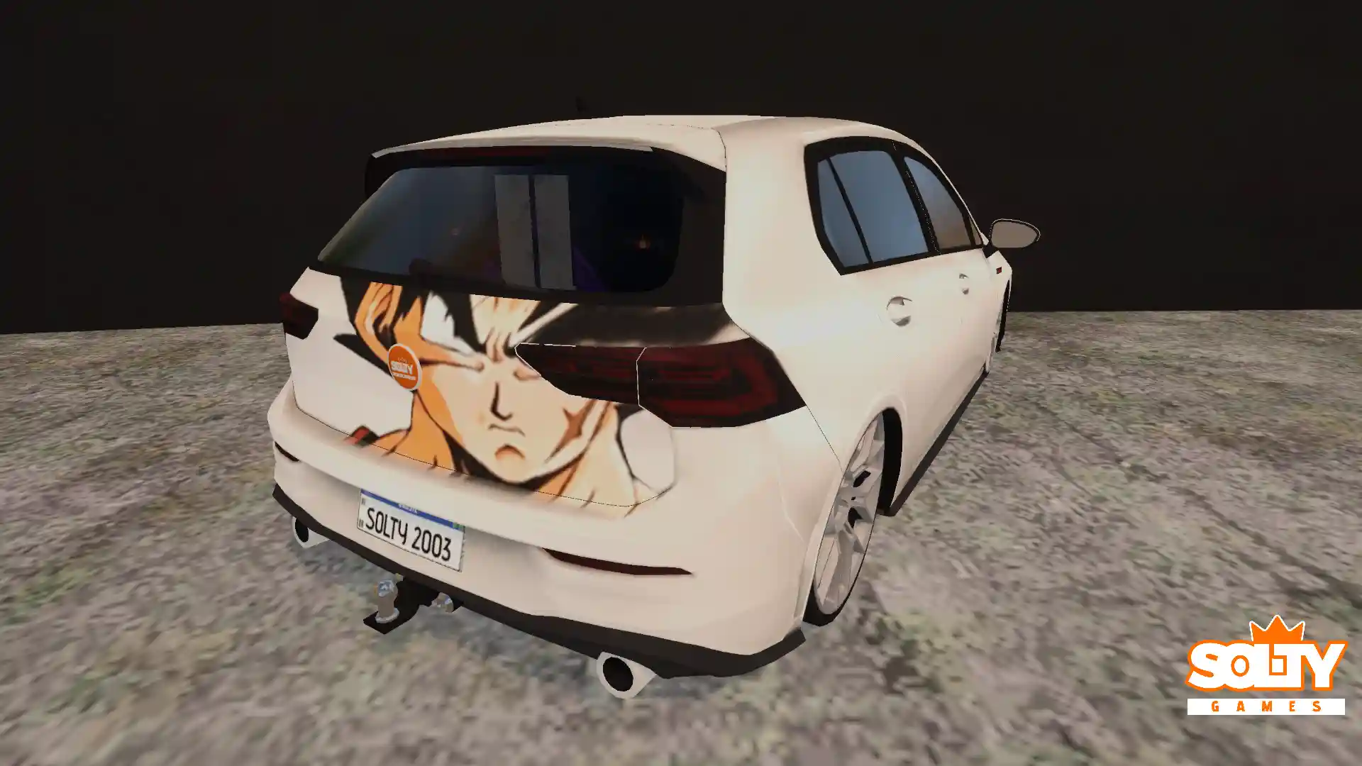 Skin – Volkswagen Golf Goku