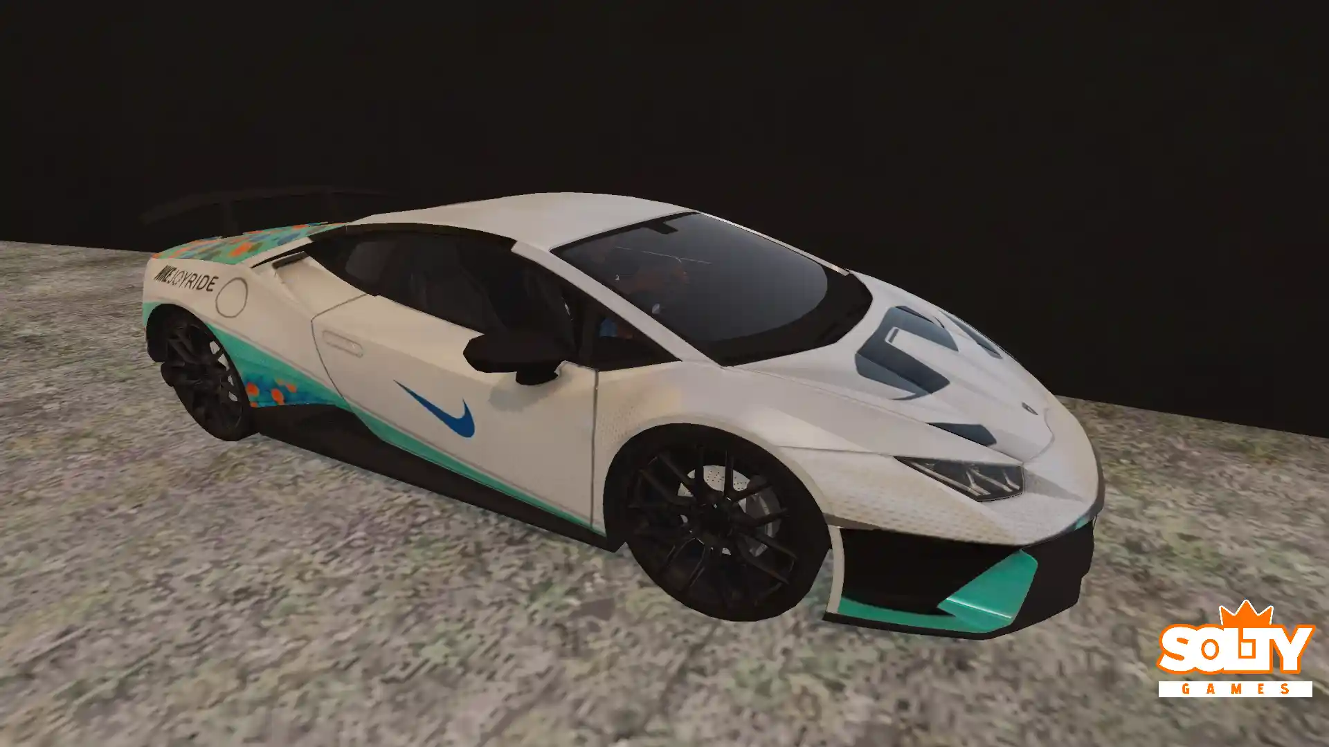 Skin – Lamborghini Nike Branca
