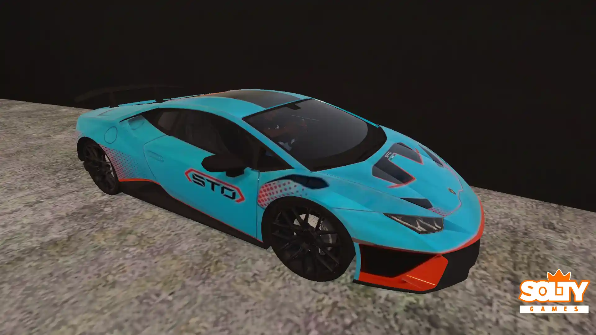 Skin – Lamborghini STO Azul