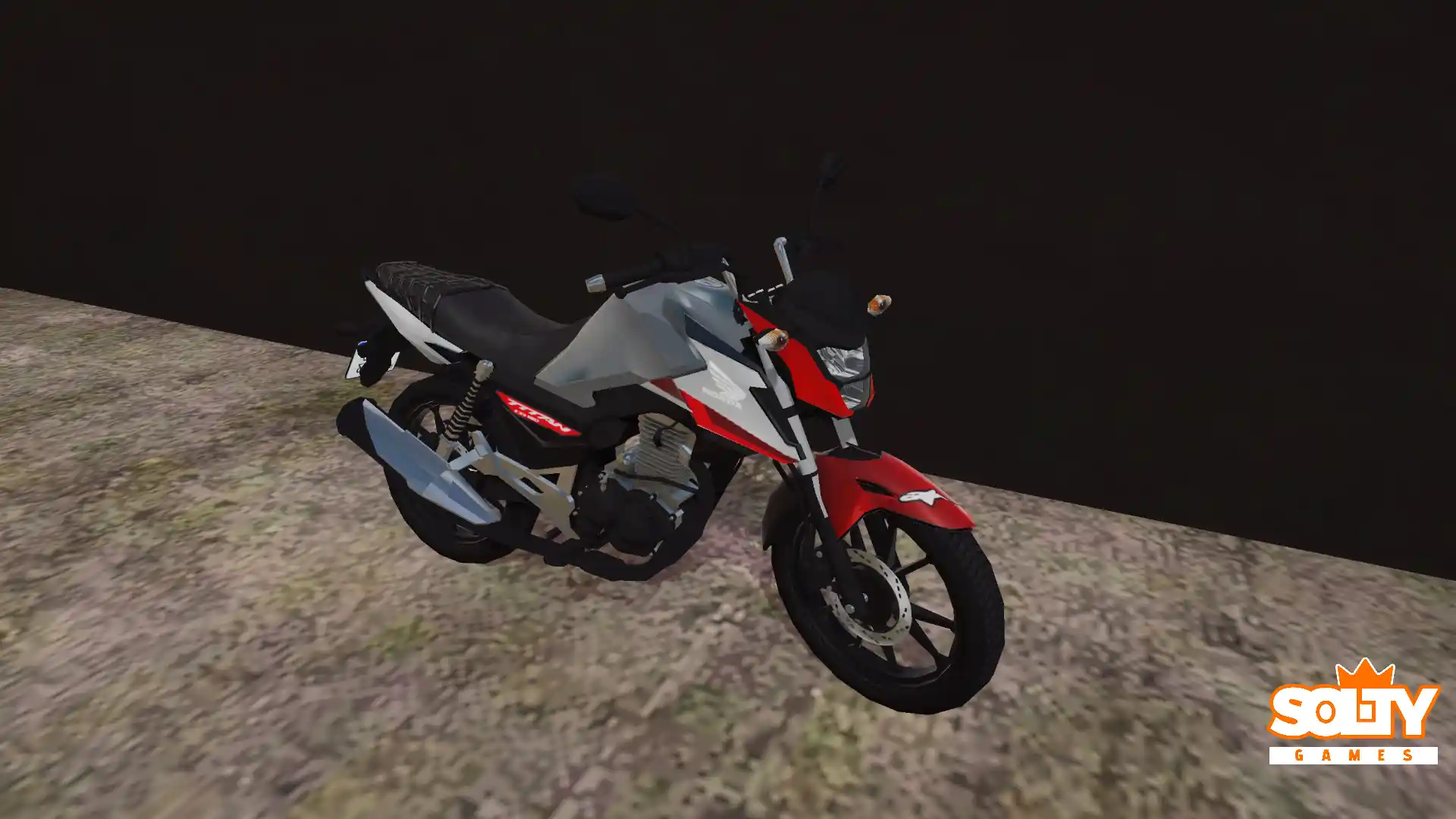 Skin – CG 160 2026 Nardo Grey e Vermelho
